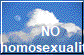   NO
homosexuality
